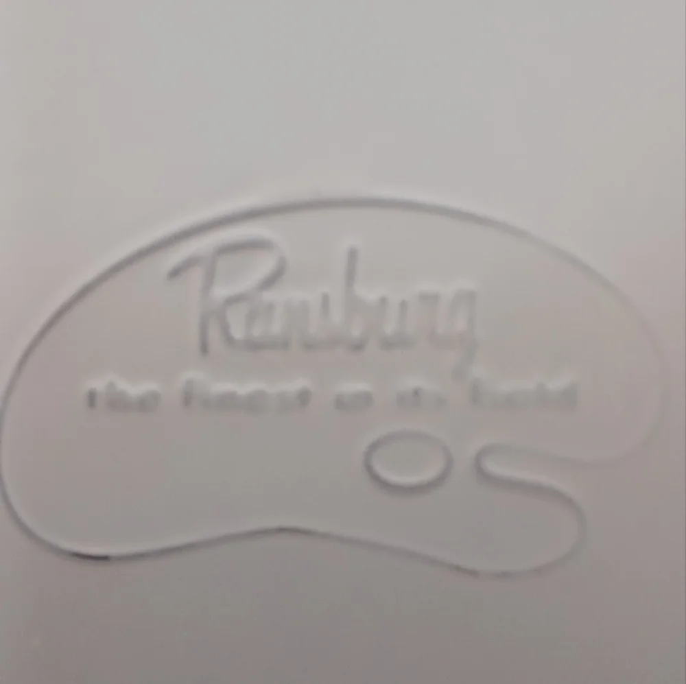 Vintage Ransburg Floral Print Metal Tissue Holder - Picture 9 of 9
